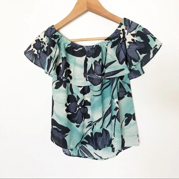 Anthropologie Maeve Islander Off The Shoulder Top Size XXS - Picture 7 of 7